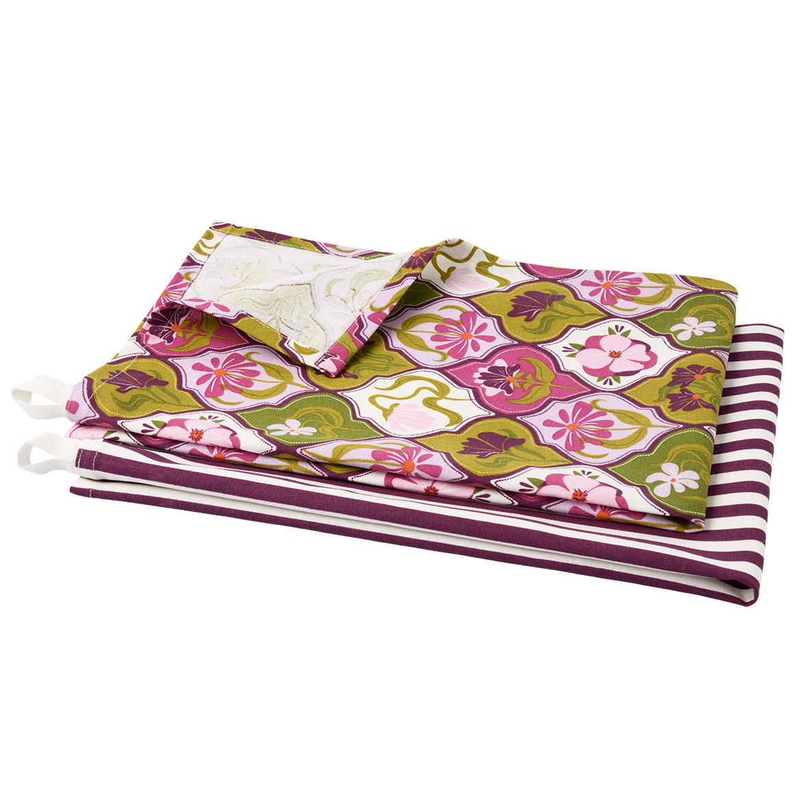 2 theedoeken in verschillende designs