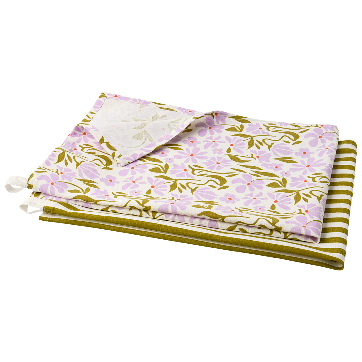 2 theedoeken in verschillende designs