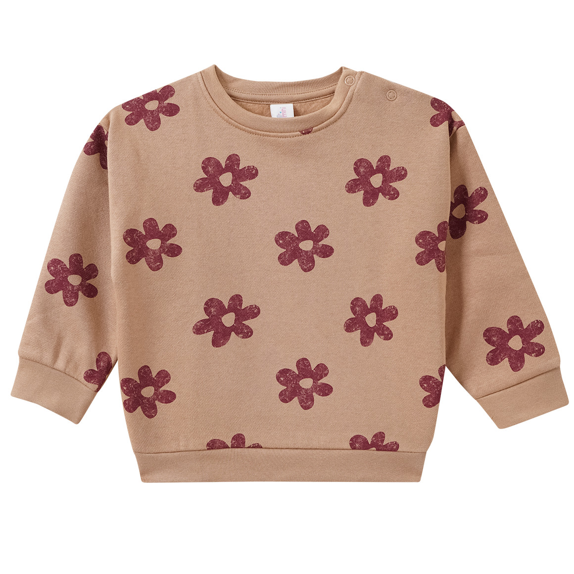 Baby Sweatshirt mit Blumen-Allover
