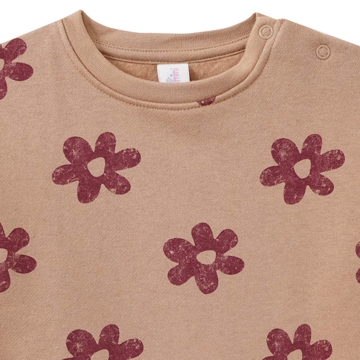 Baby Sweatshirt mit Blumen-Allover