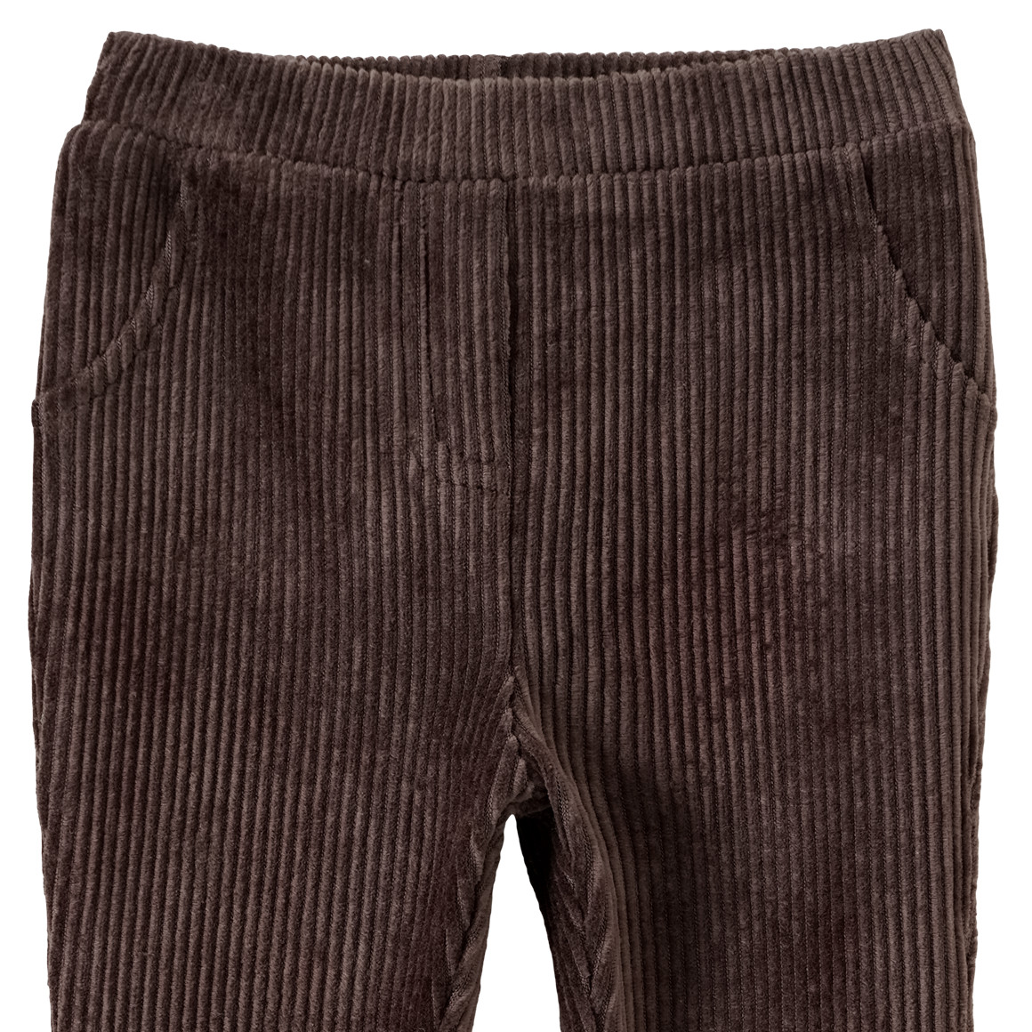 Meisjes corduroy jeggings met flare