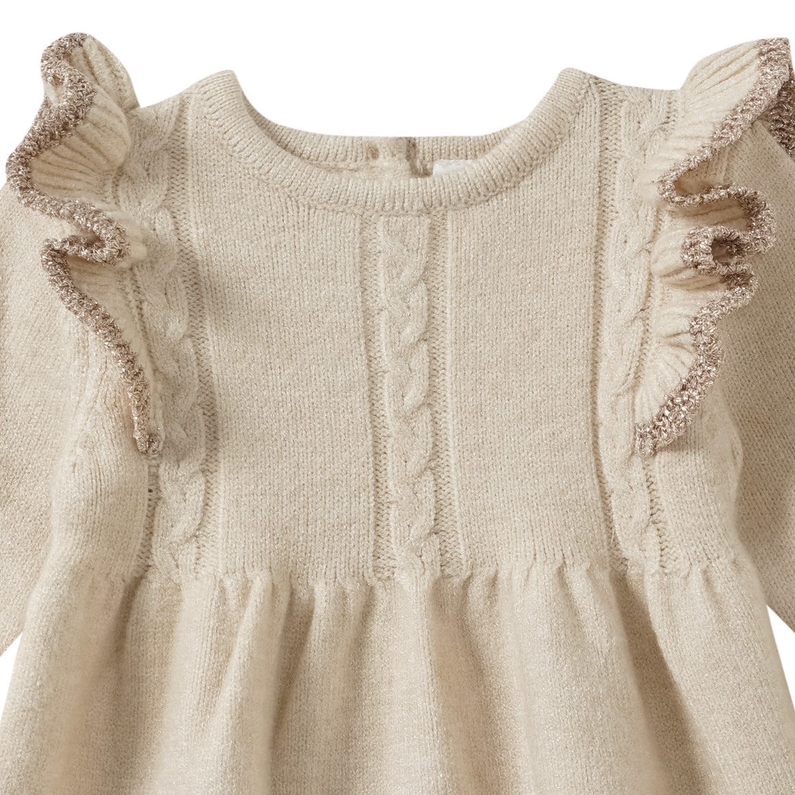 Newborn Kleid mit Glitzer