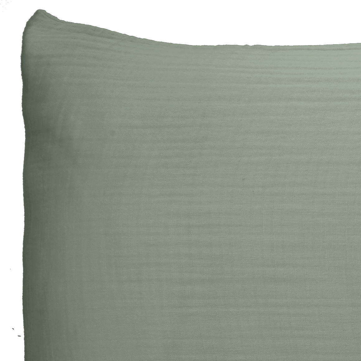 2 mousseline kussenslopen 40 x 80 cm