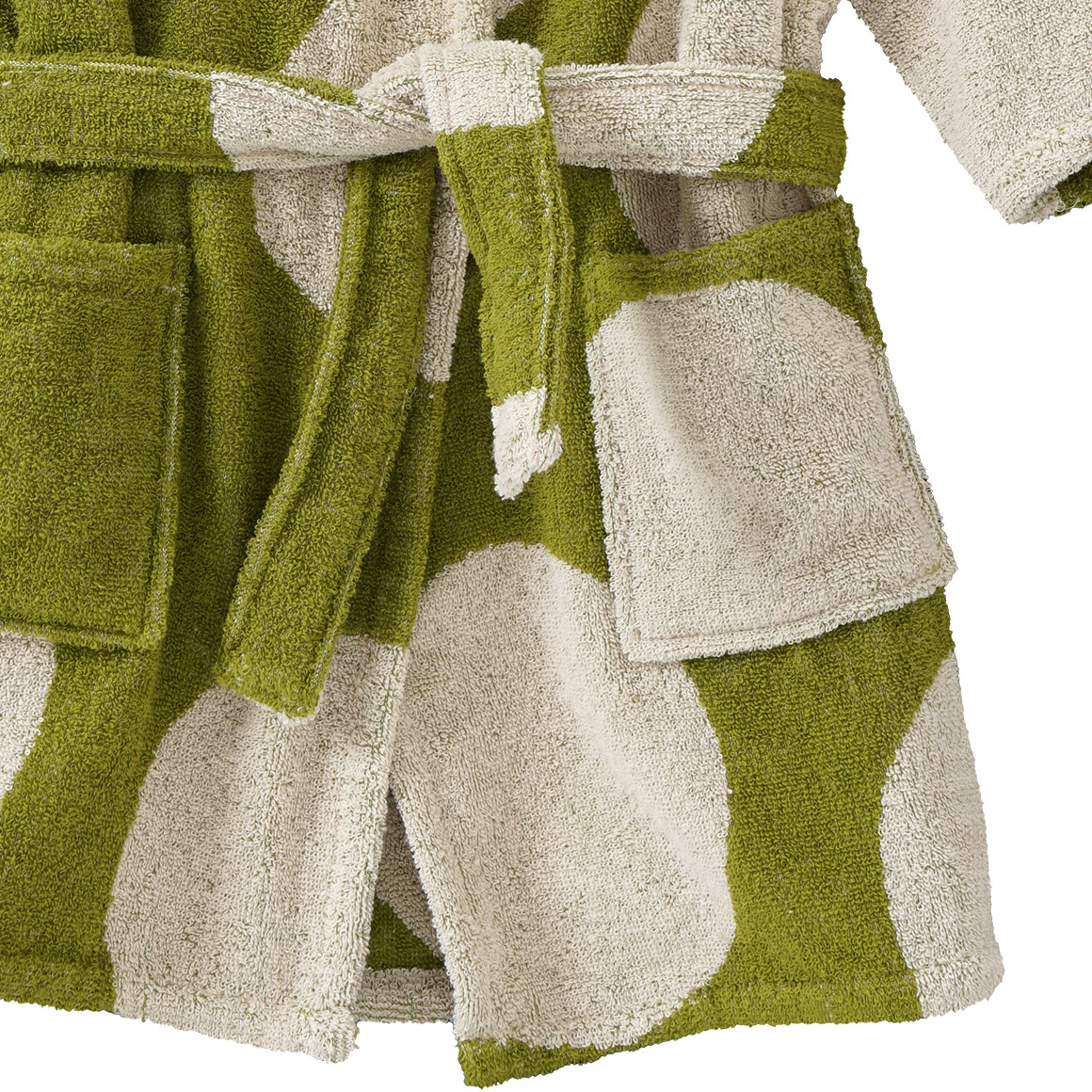 Kinder Bademantel mit Allover-Muster