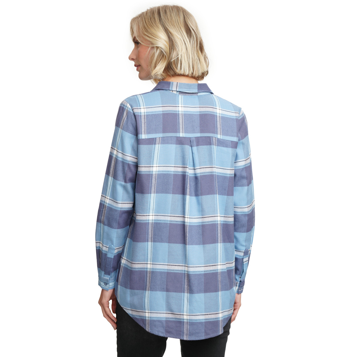 Damen Bluse im Karo-Look