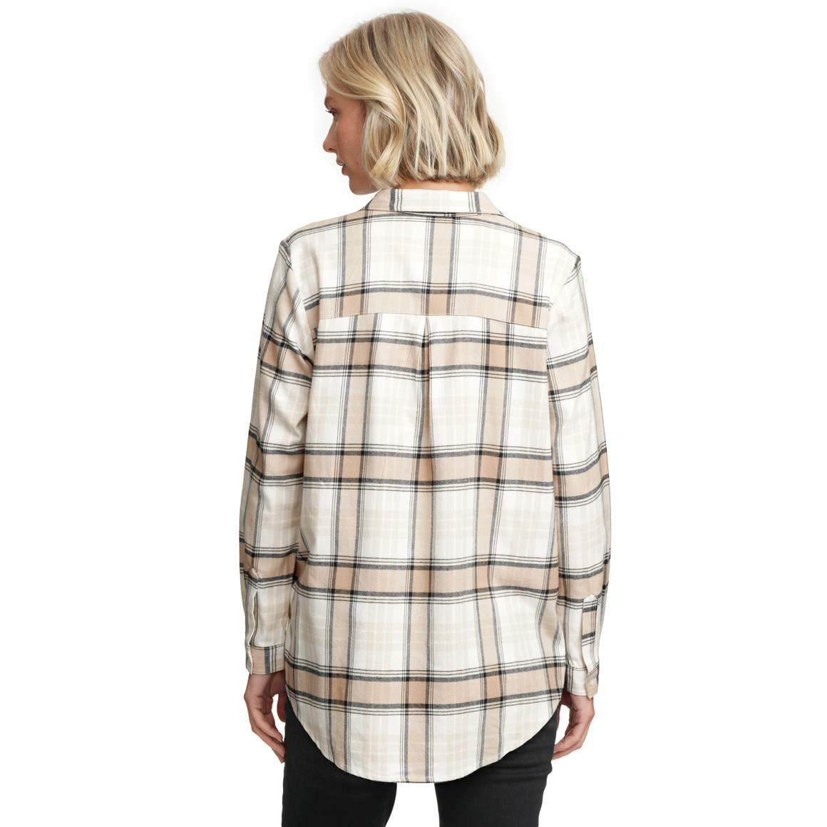 Dames blouse in een geruite look