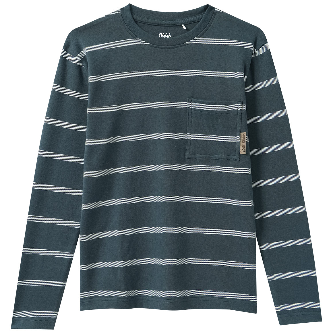 Jungen Langarmshirt mit Brusttasche