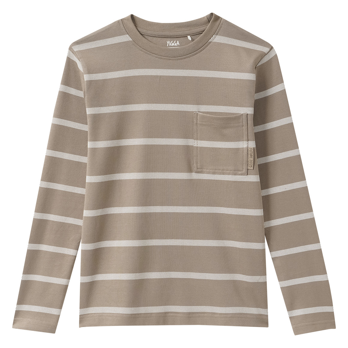 Jungen Langarmshirt mit Brusttasche