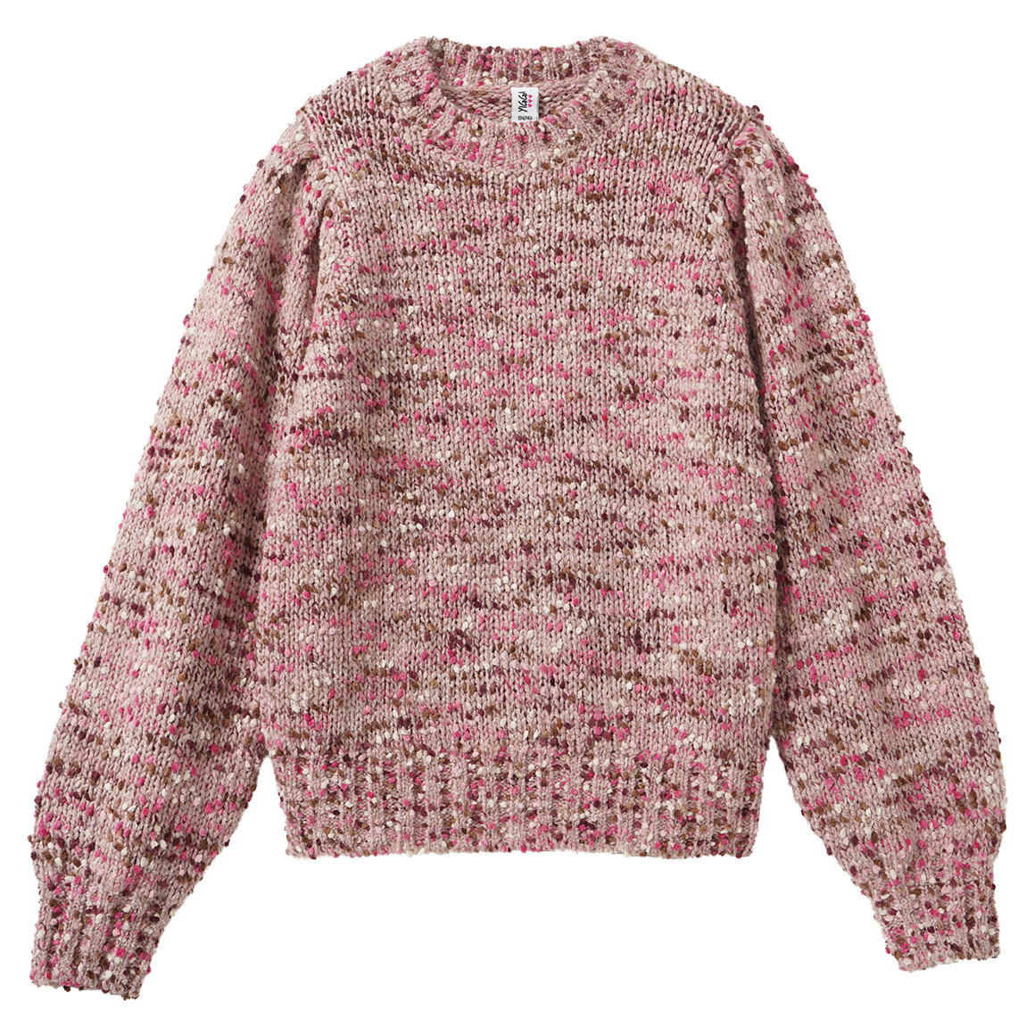 Mädchen Strickpullover aus Chenillegarn