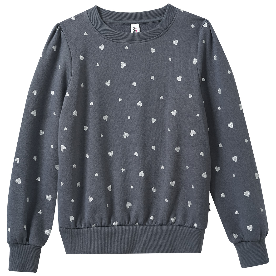Sweatshirt met glitterprint voor meisjes