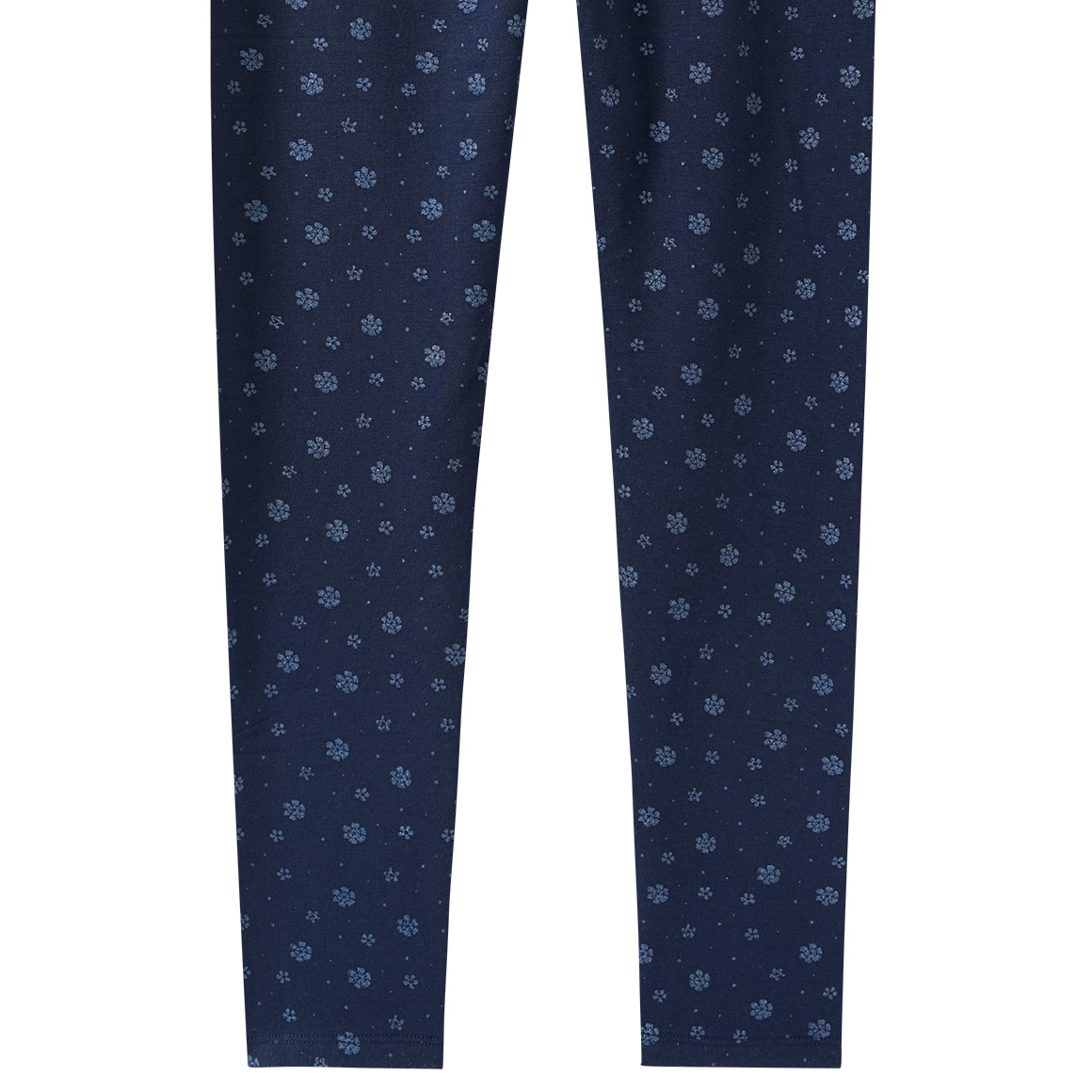 Mädchen Sweat-Leggings mit Blümchen