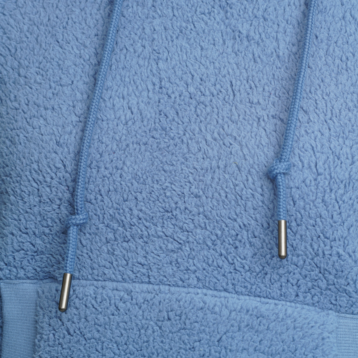 Dames hoodie gemaakt van teddy pluche