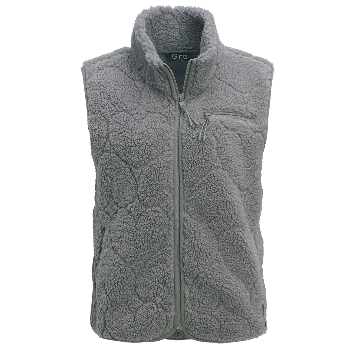 Dames bodywarmer met hartjespatroon