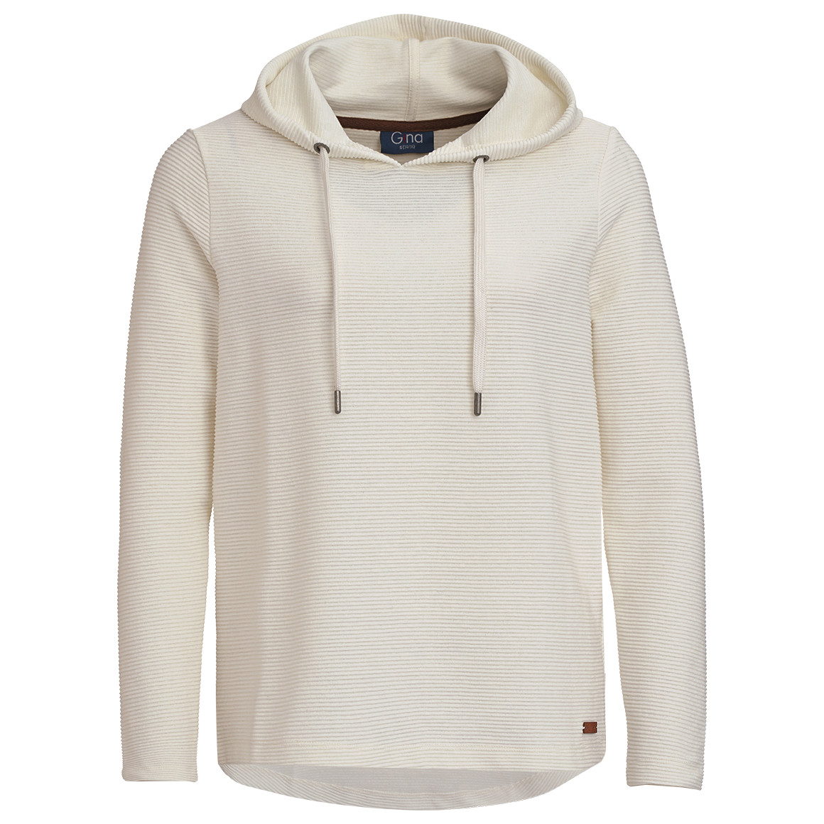 Dames shirt lange mouwen met capuchon