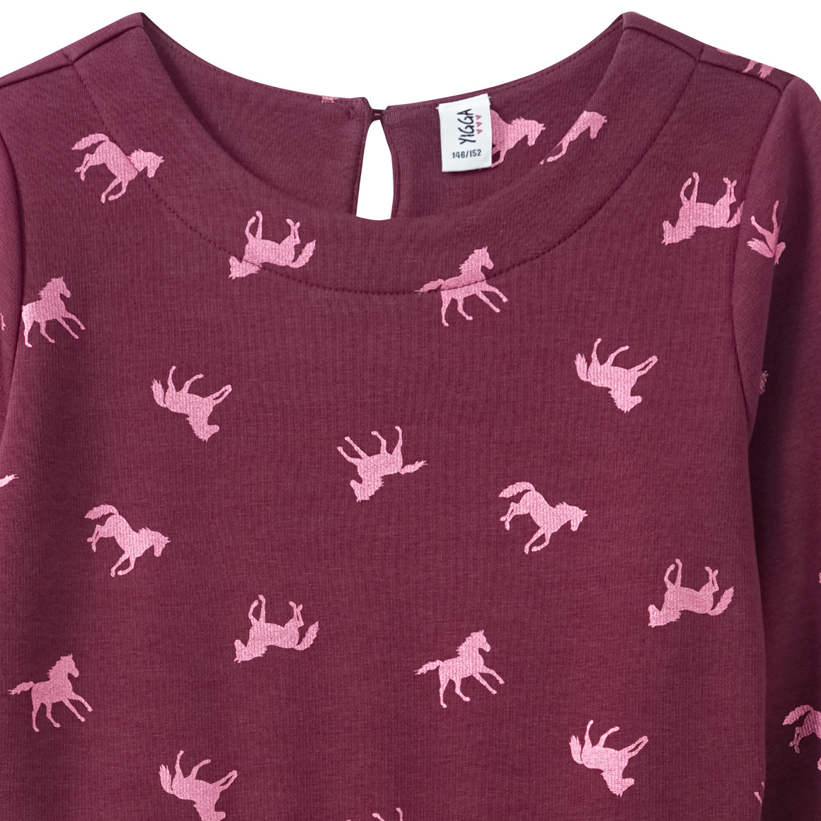 Jurken met paardenprint voor meisjes