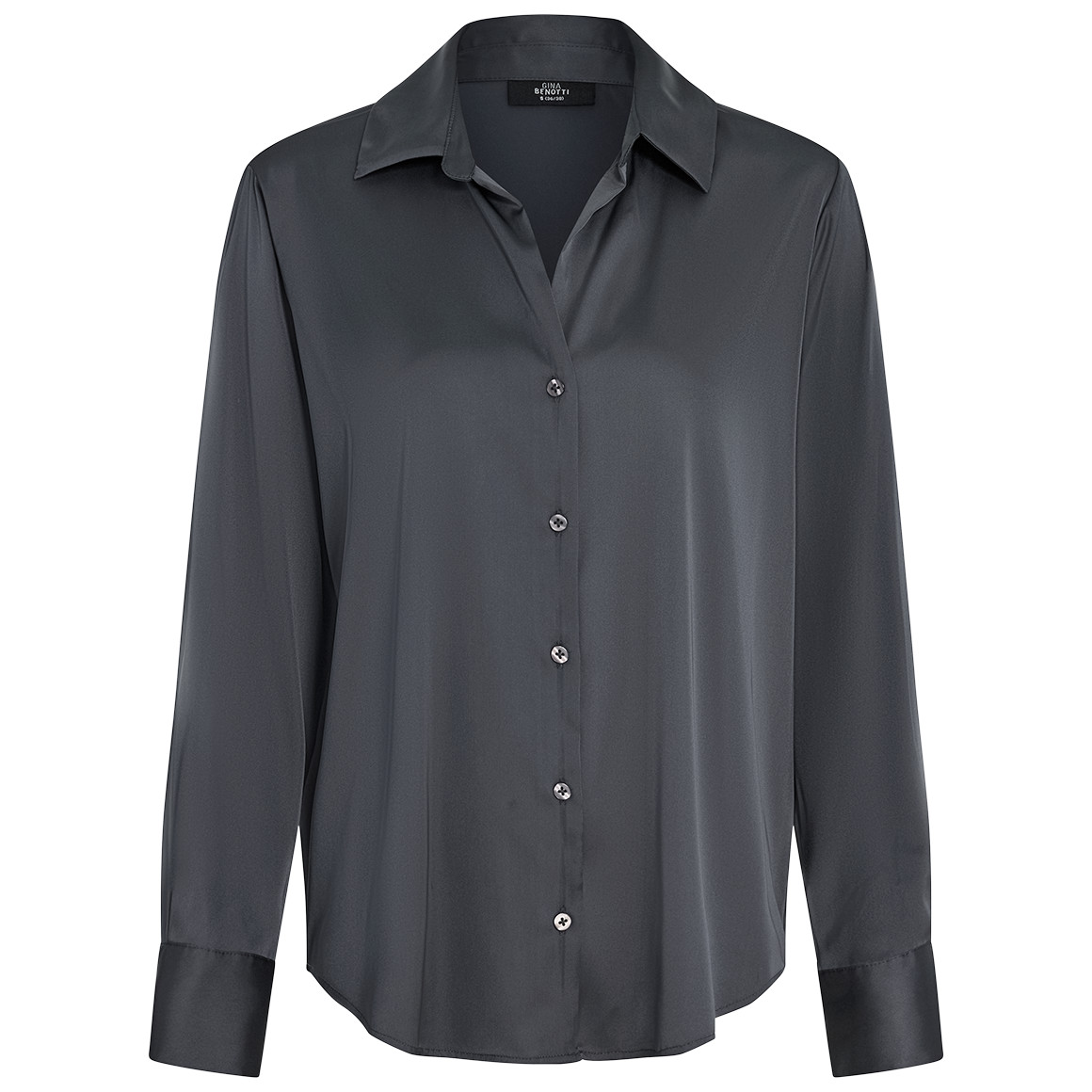 Damesblouse met satijnlook