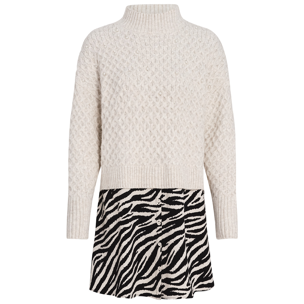 Damen Kleid im Lagen-Look