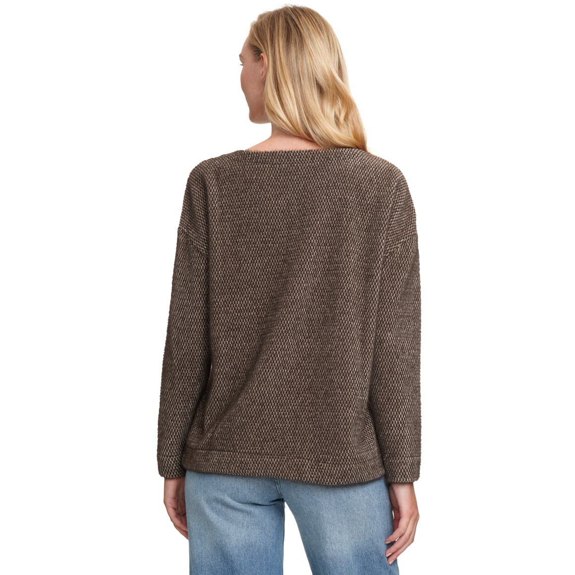 Sweatshirts voor dames in gebreide look