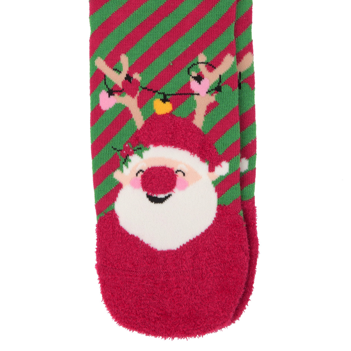 1 Paar Damen Weihnachtssocken flauschig