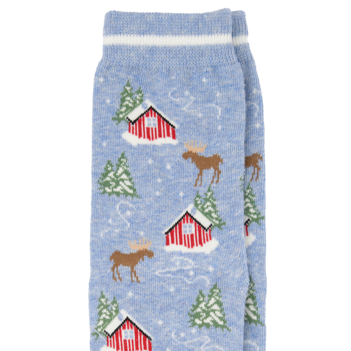 1 Paar Damen Weihnachtssocken Allover-Motive