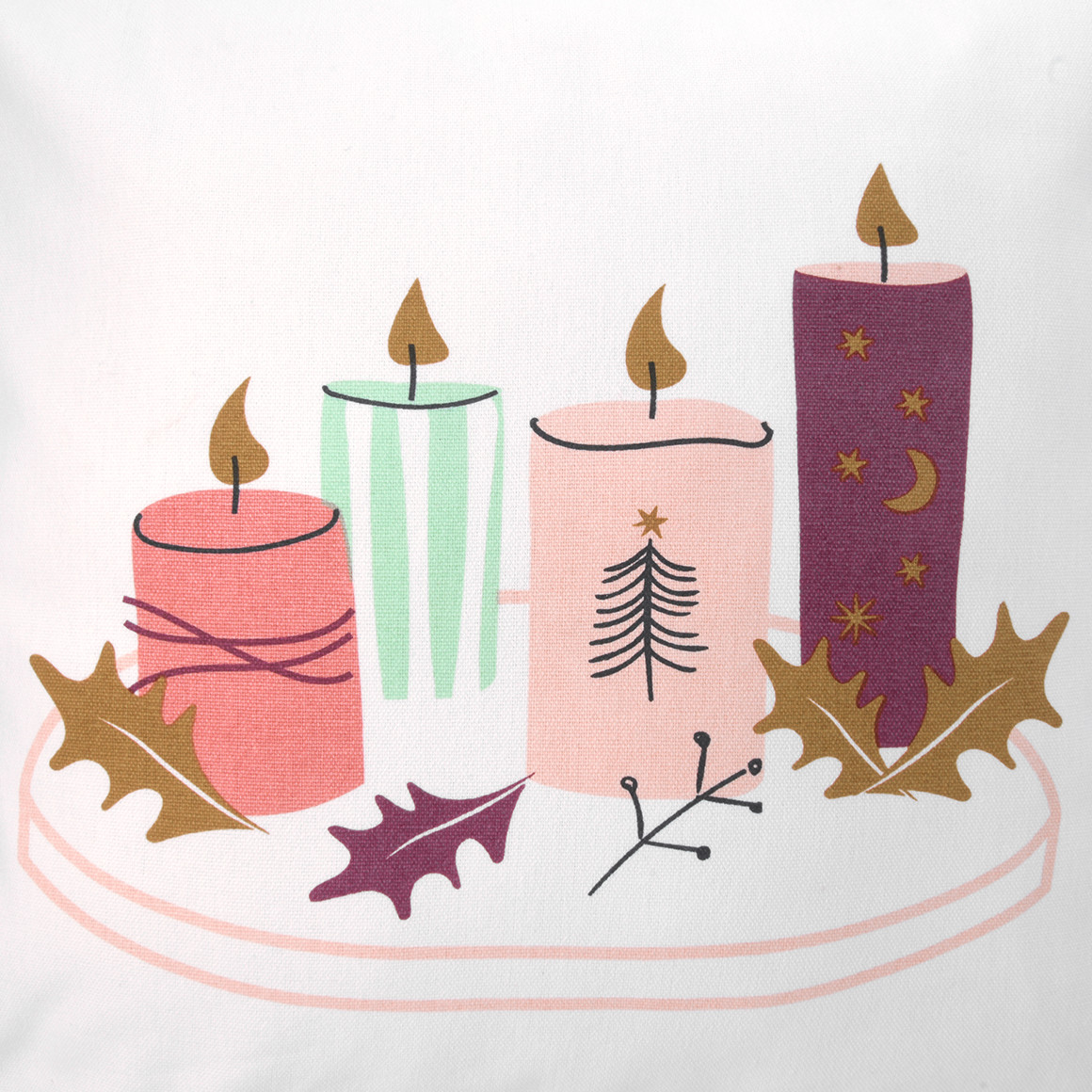 Kussenhoes met Kerst design