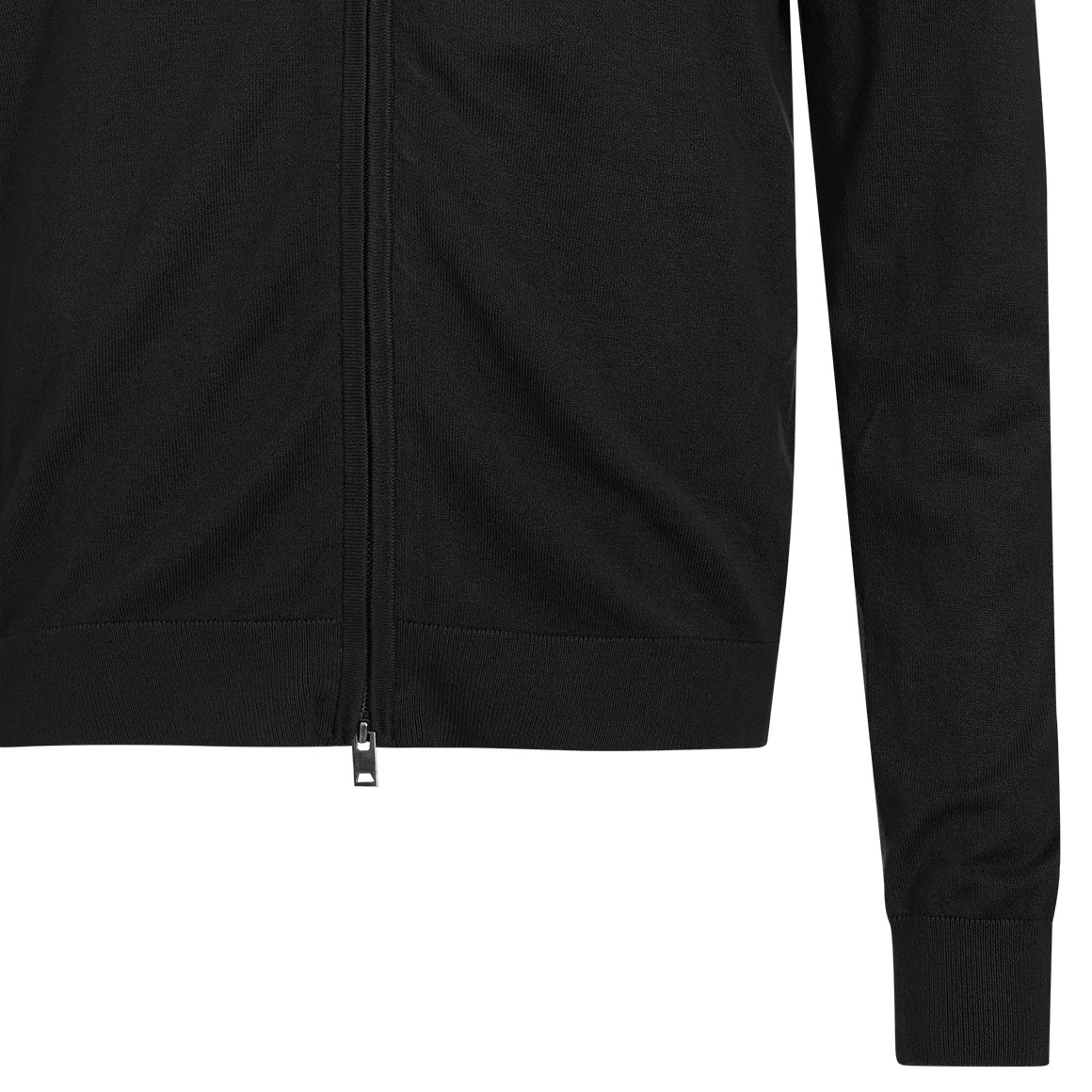 Herren Strickjacke mit Reißverschluss