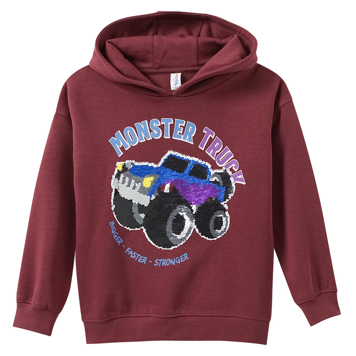 Jungen Hoodie mit Wendepailletten