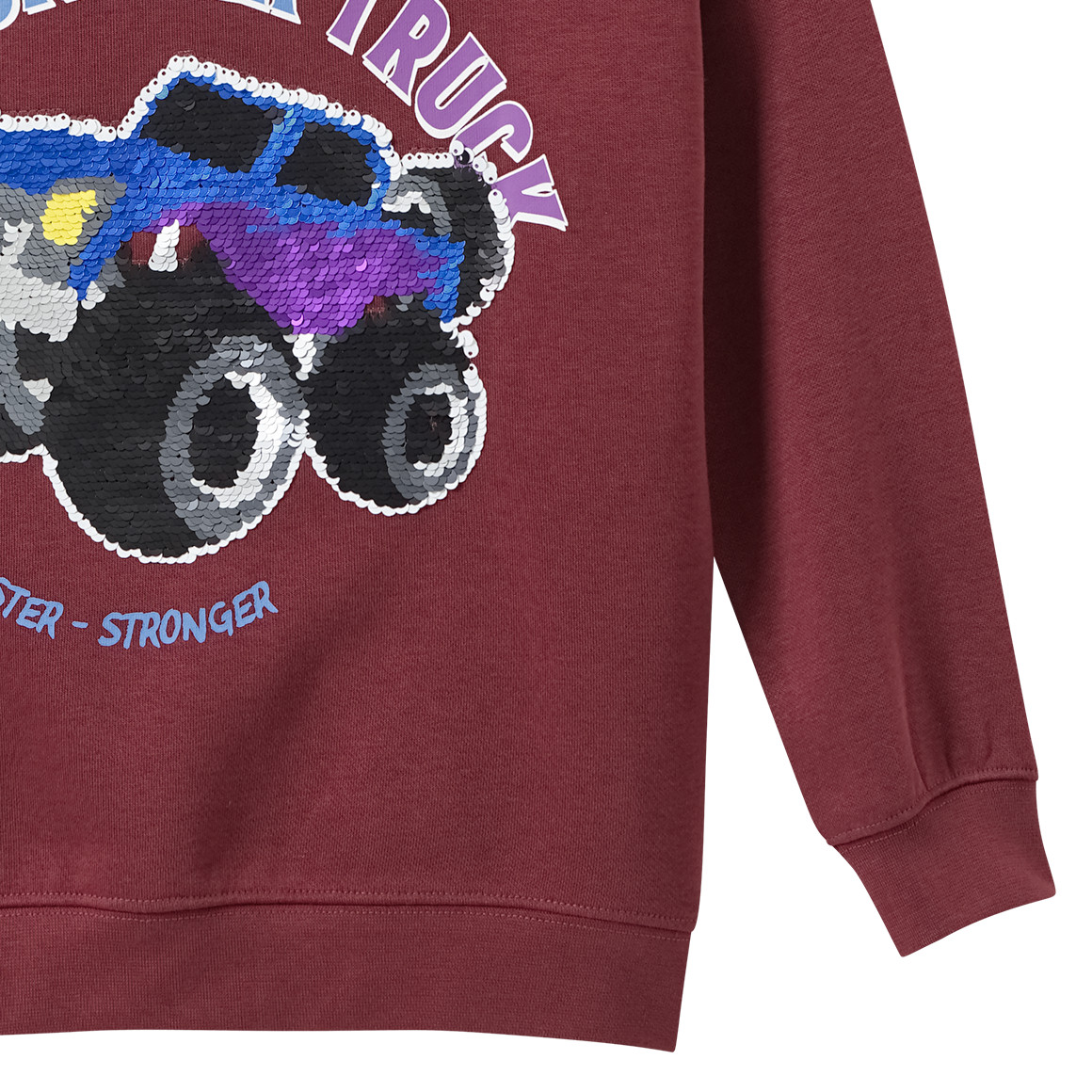 Jungen Hoodie mit Wendepailletten