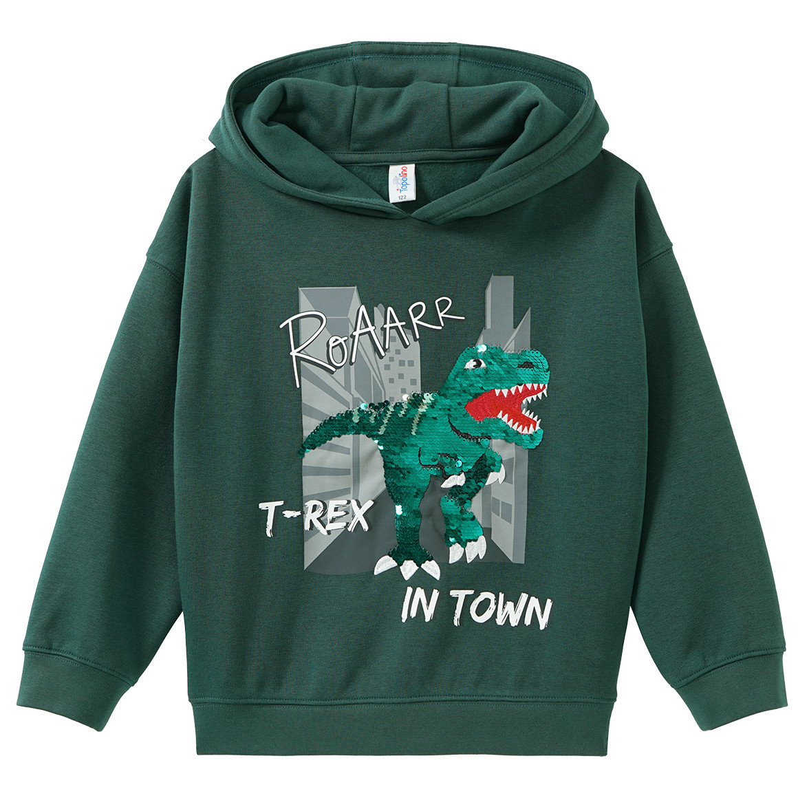 Jungen Hoodie mit Wendepailletten