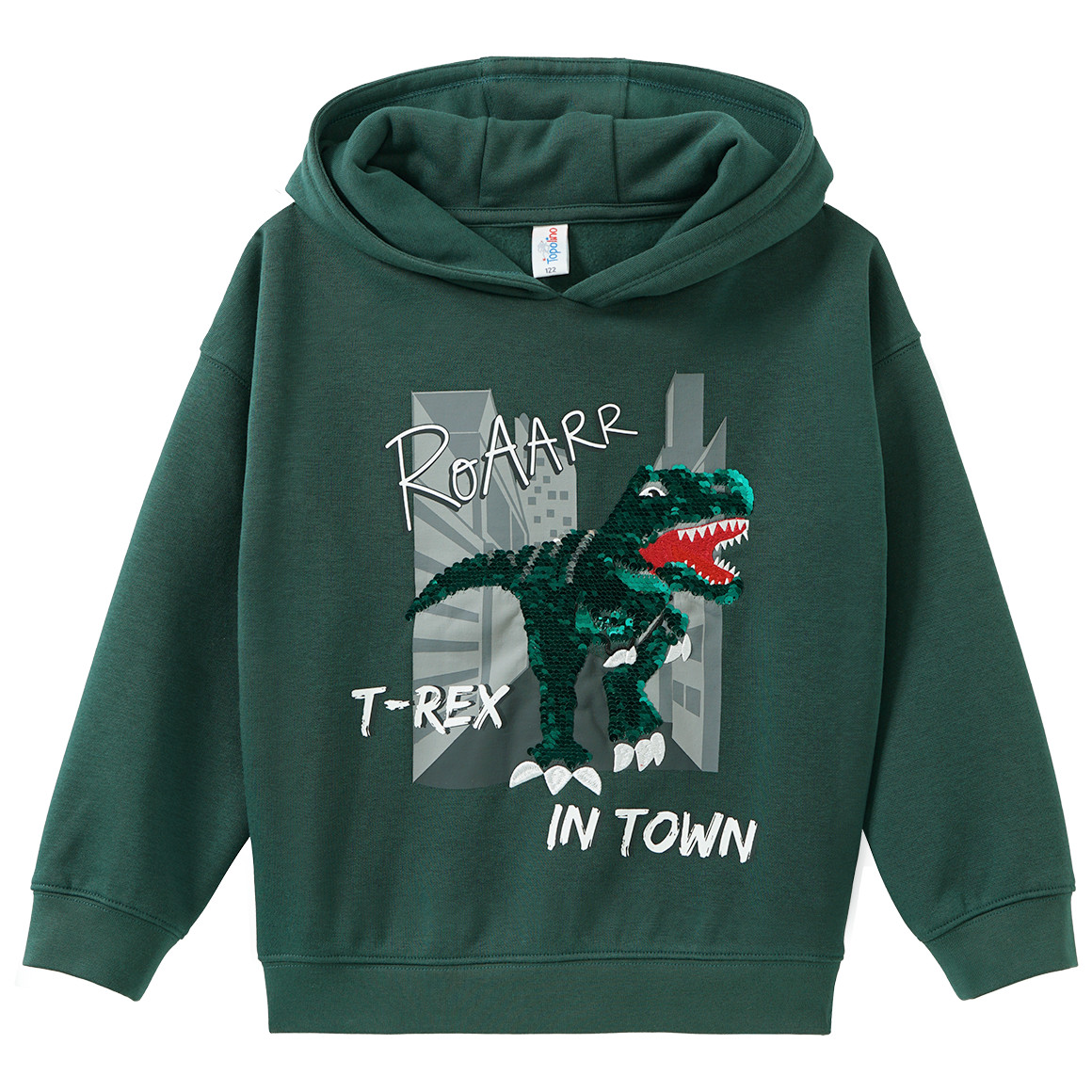 Jungen Hoodie mit Wendepailletten
