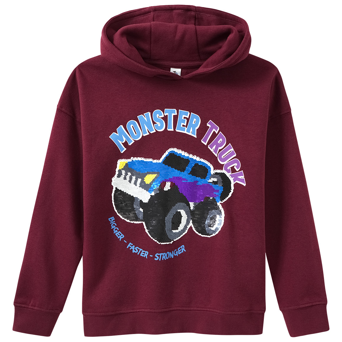 Jungen Hoodie mit Wendepailletten