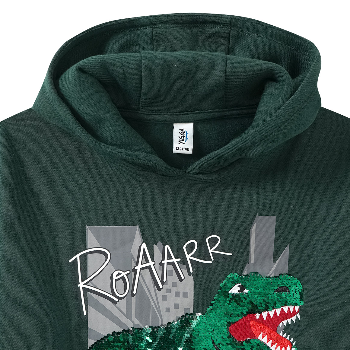 Jungen Hoodie mit Wendepailletten