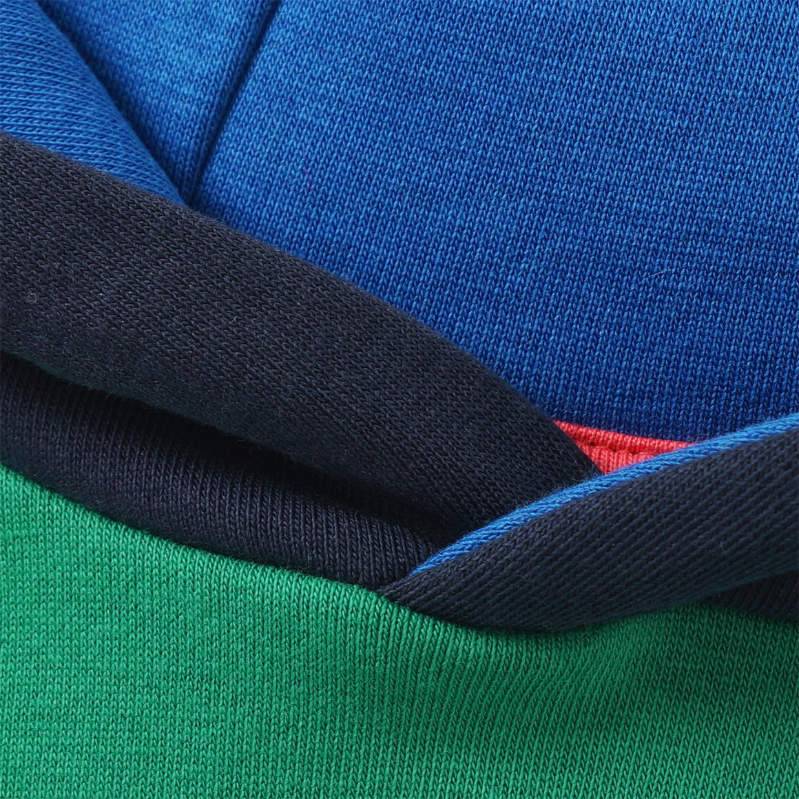 Jungen Hoodie mit Farbteilern