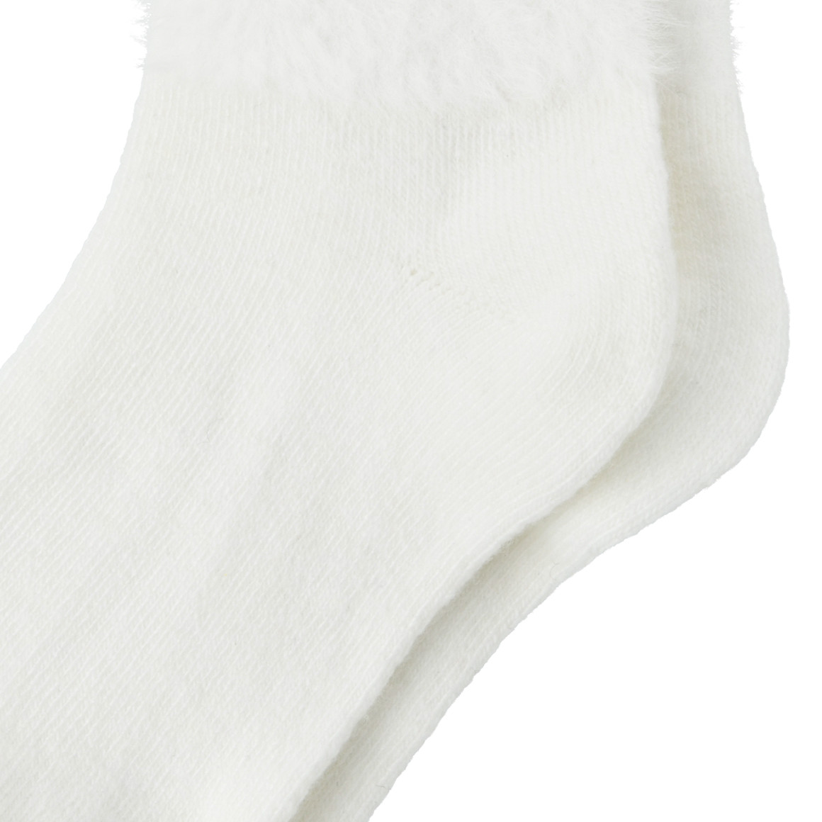 1 Paar Damen Socken in Hairy-Optik