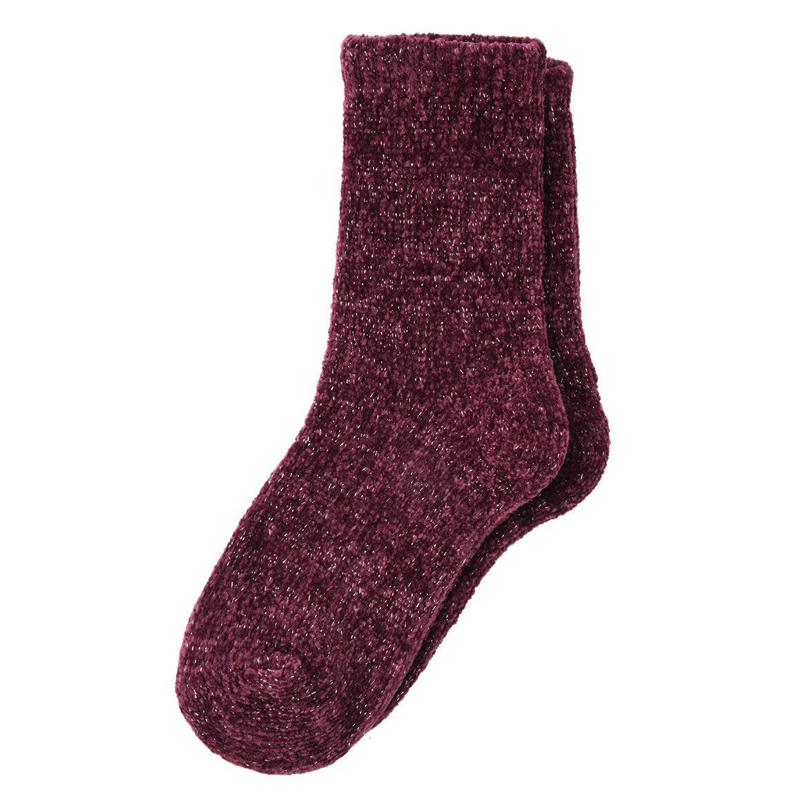 1 Paar Damen Socken aus Chenille 