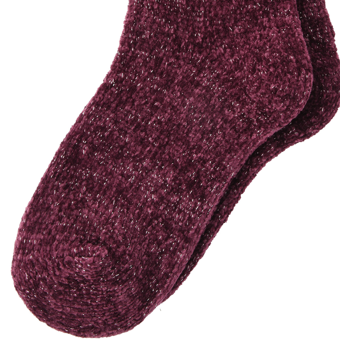 1 Paar Damen Socken aus Chenille 