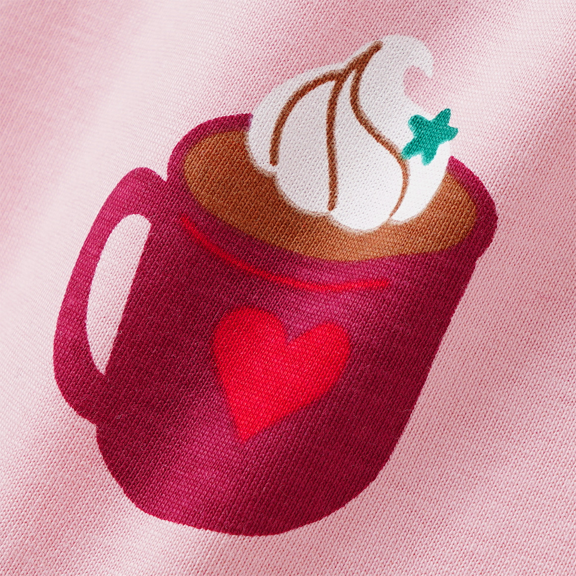 Baby Weihnachtsschlafanzug mit Allover-Print