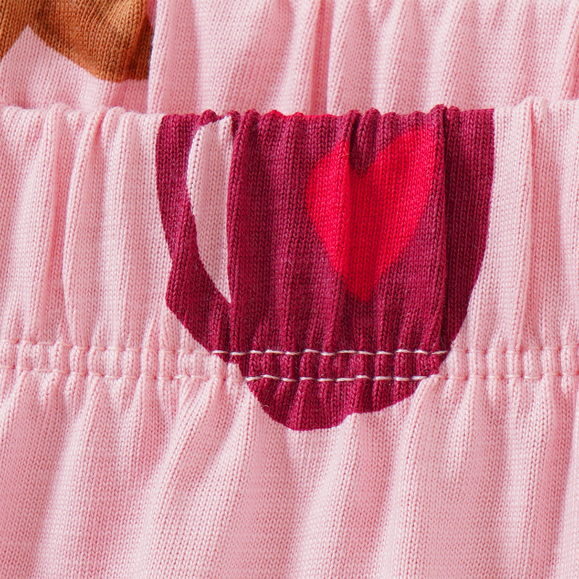 Meisjes' kerstpyjama met prints