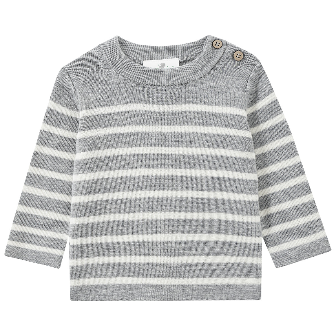 Geboorte wollen trui met strepen