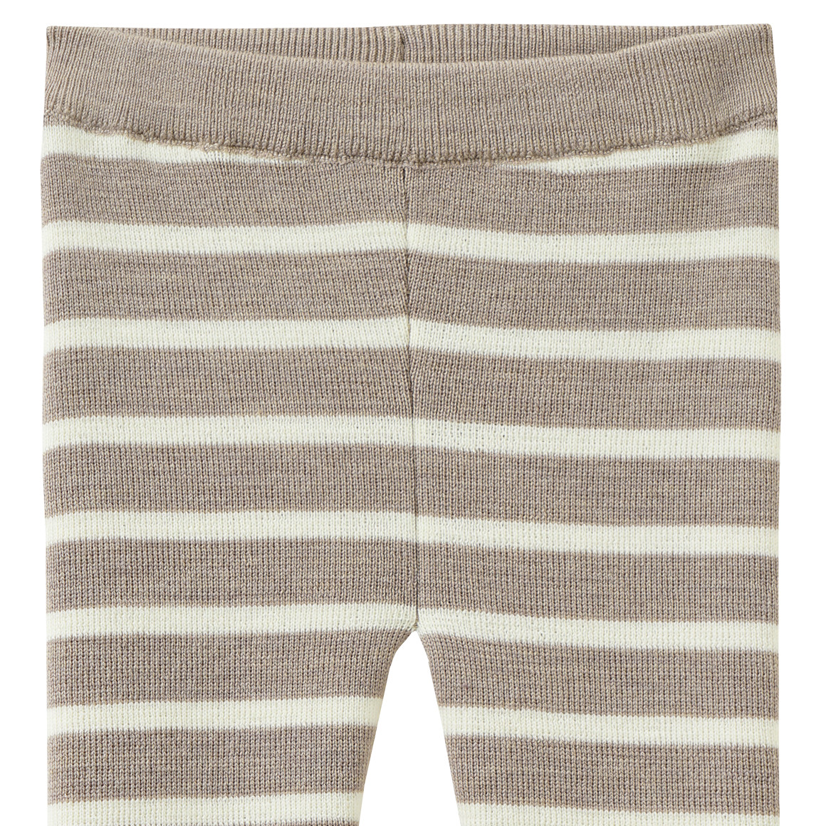 Geboorte wollen gebreide broek met strepen