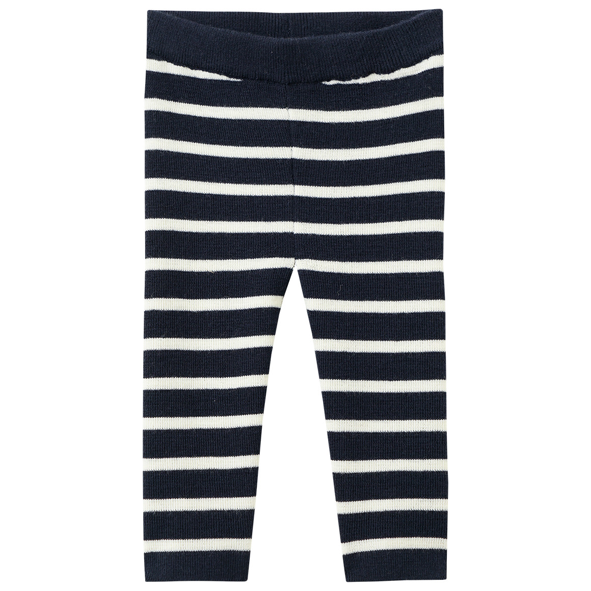 Geboorte wollen gebreide broek met strepen