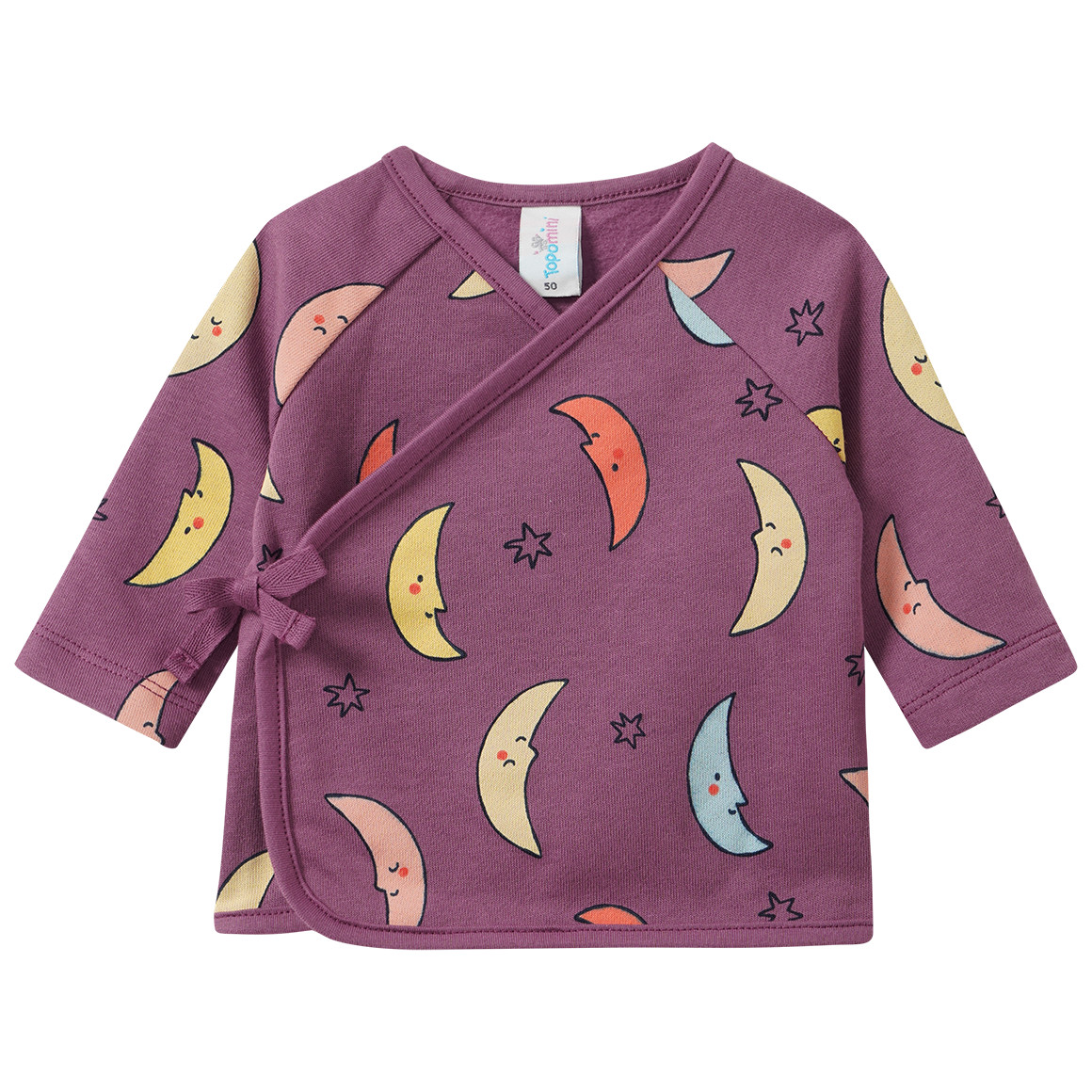 Newborn set met wikkeljasje, broeken, romper