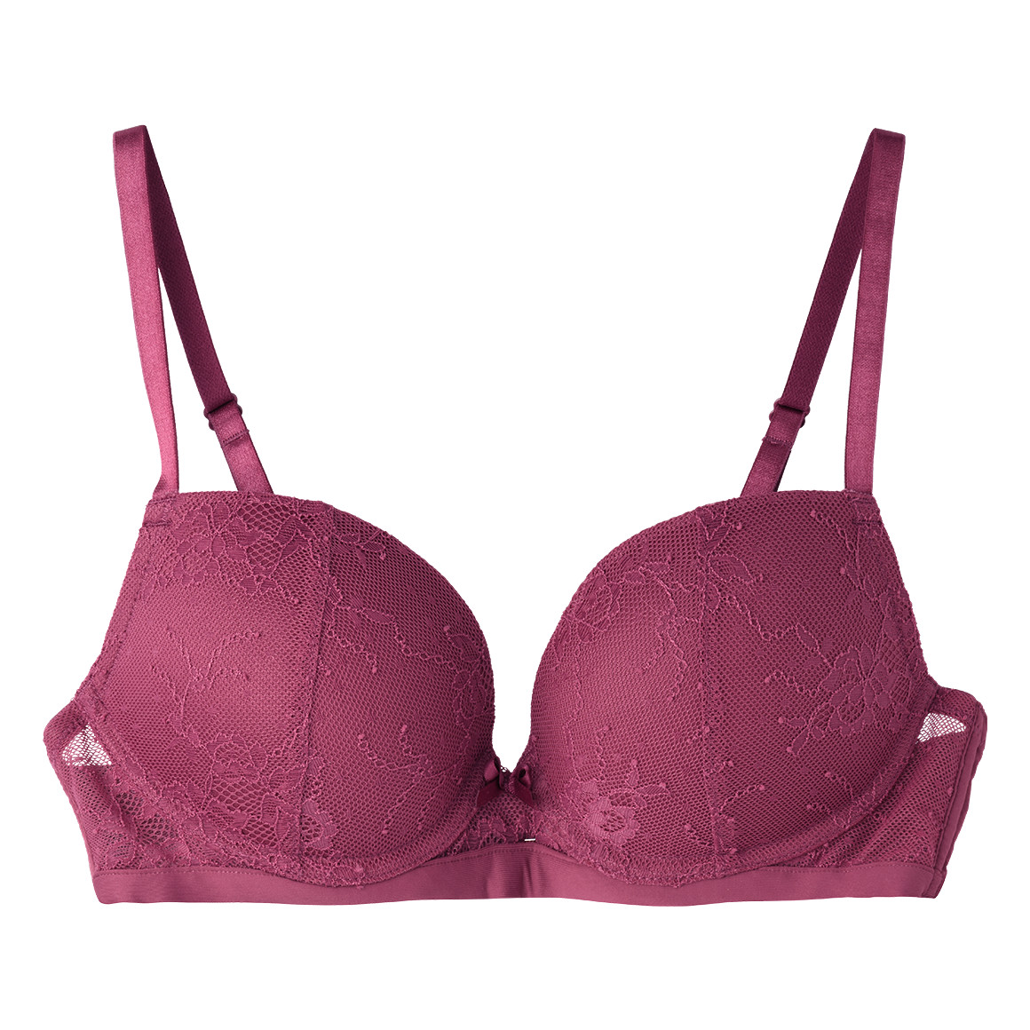 Iris & Lilly Damen Brazilian-Unterwäsche Mikrofaser Und Spitze, 2er