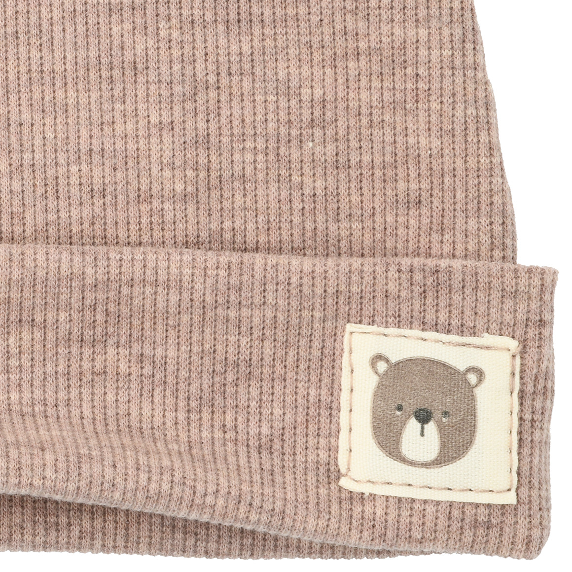 Baby Mütze mit Ohren-Applikation