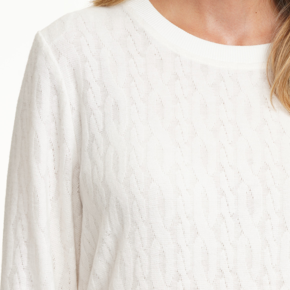 Nachthemden voor dames met fijn kabelpatroon