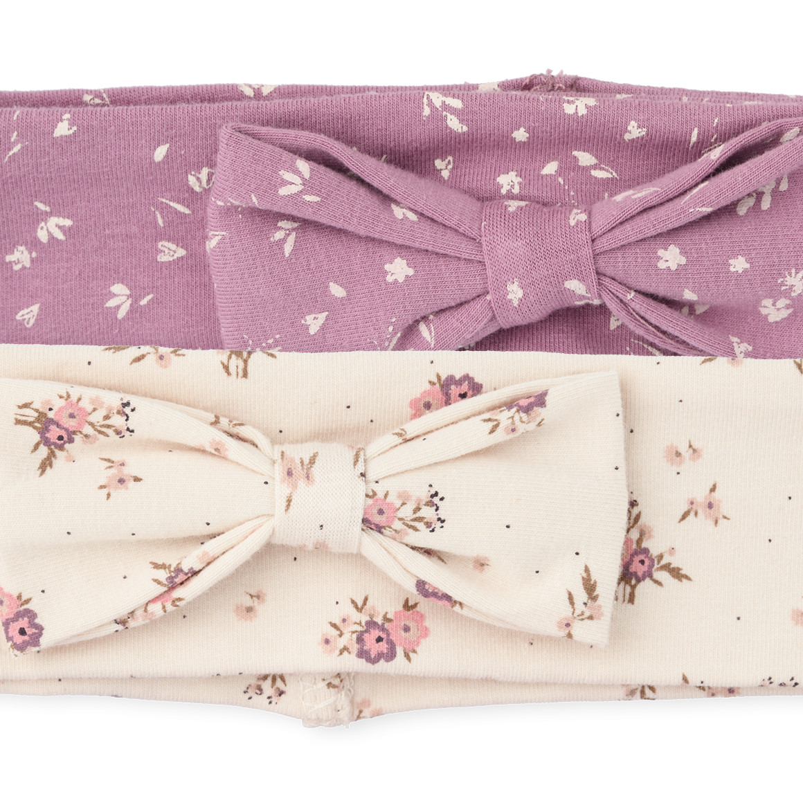 2 hoofdbanden met strikapplicatie voor baby's