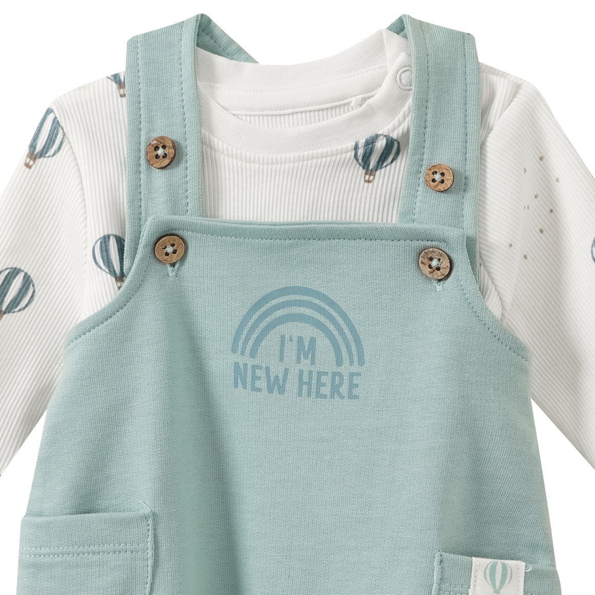 Newborn Set mit Strampler und Shirt Born 2026