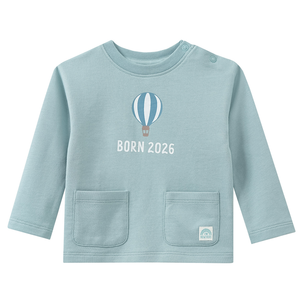 Newborn Set mit Sweatshirt und Hose Born 2026