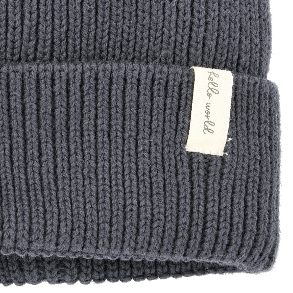 Gebreide babymuts met oren