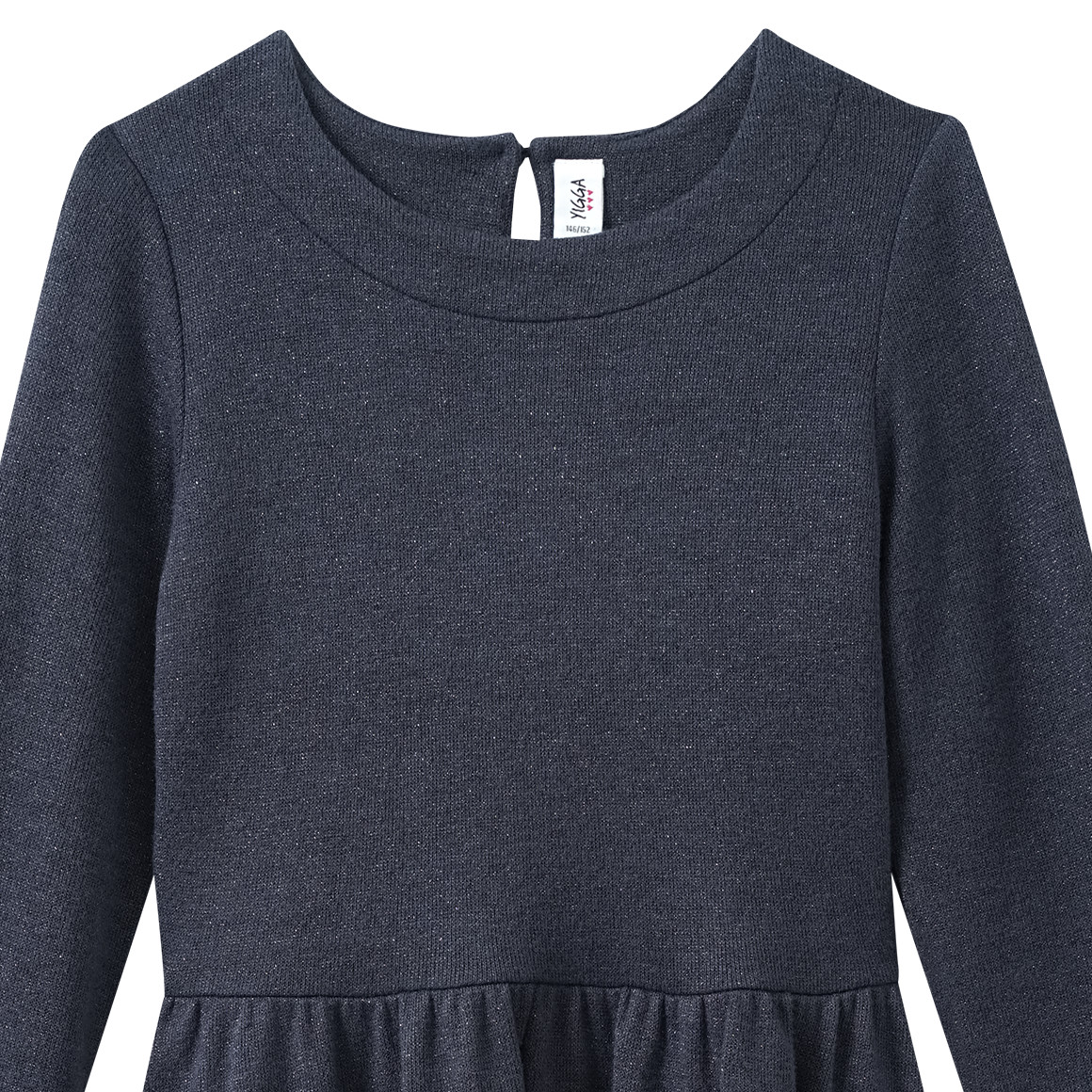 Meisjes jurk met fantasiegaren